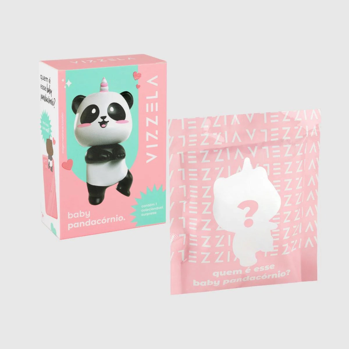 Baby Pandacórnio Colecionável -  Vizzela