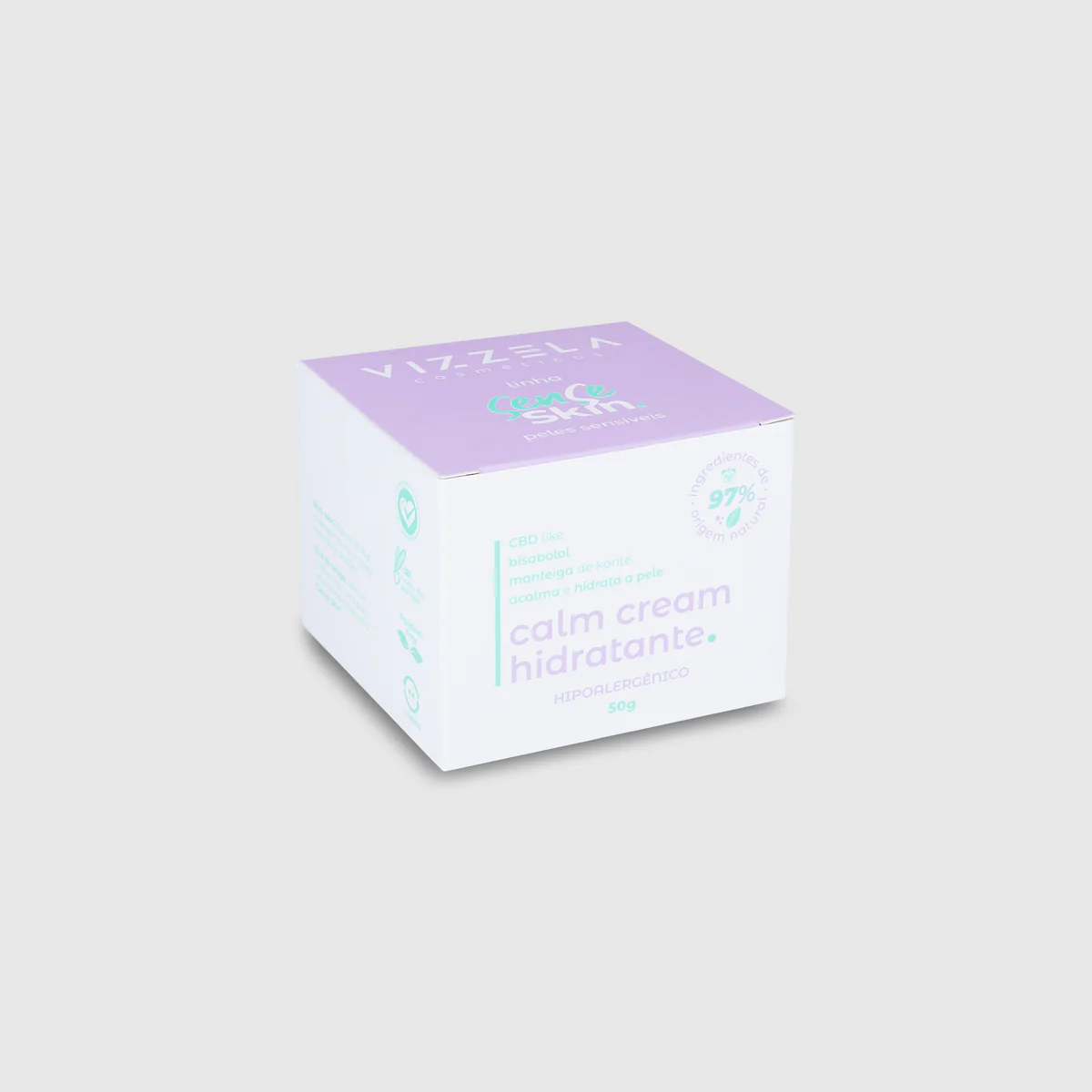 Hidratante Facial Cream Calm Sense Skin - Peles Sensíveis - Image 3