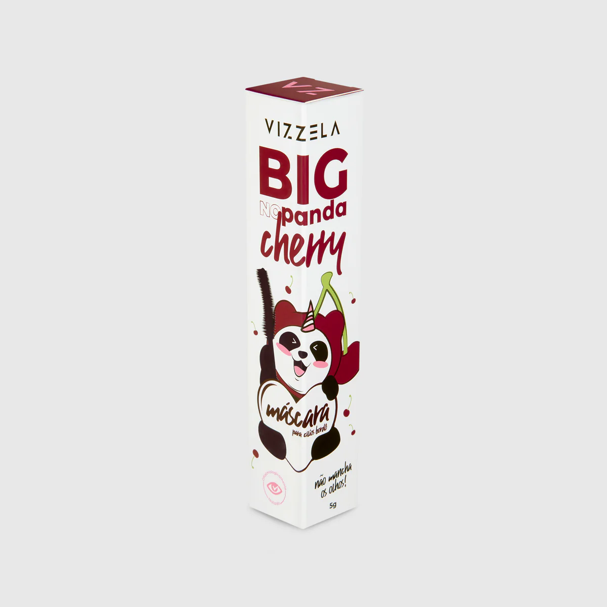 Máscara para Cílios Big No Panda Cherry - Bordô - Image 4