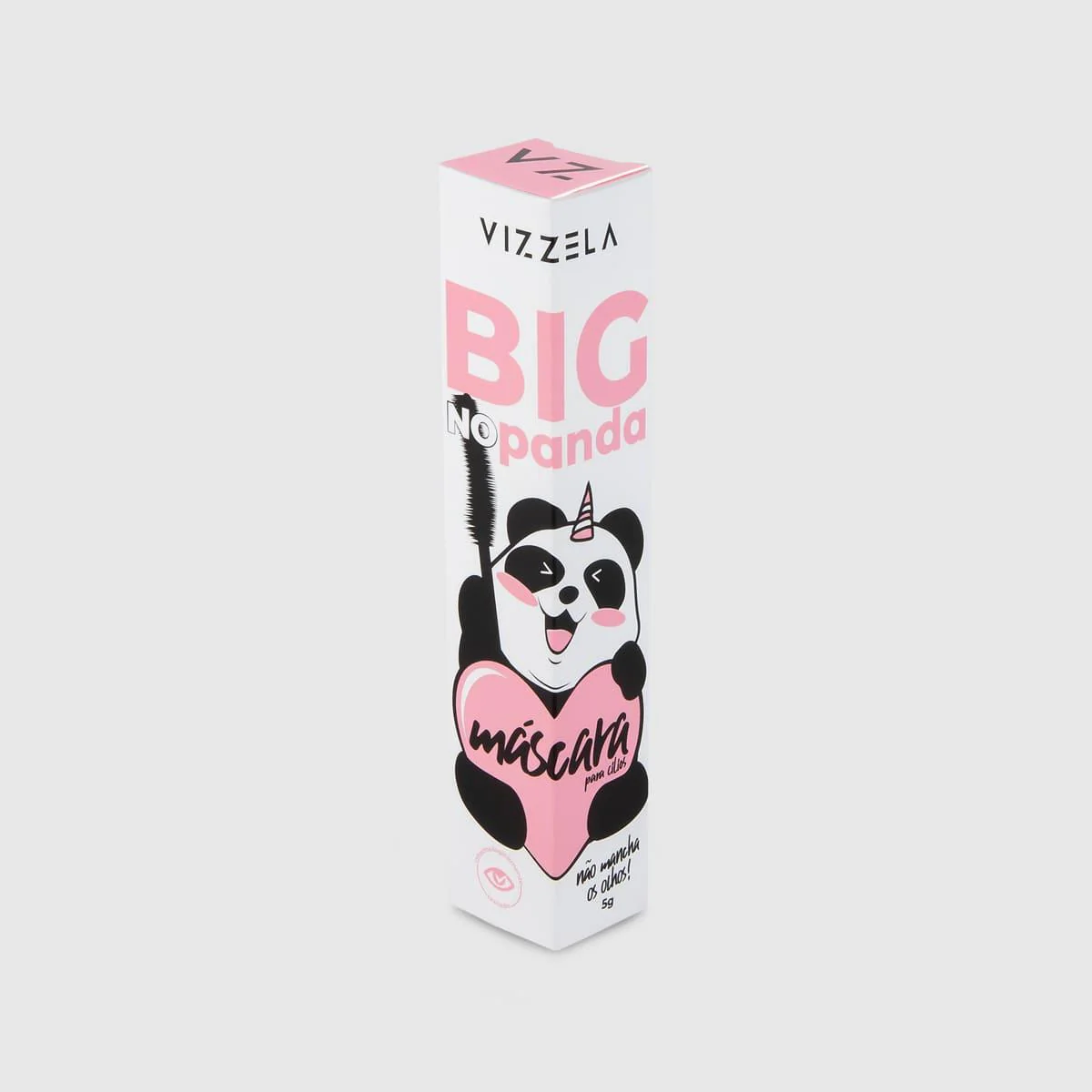Máscara Para Cílios Big No Panda Vizzela - Preta - Image 5